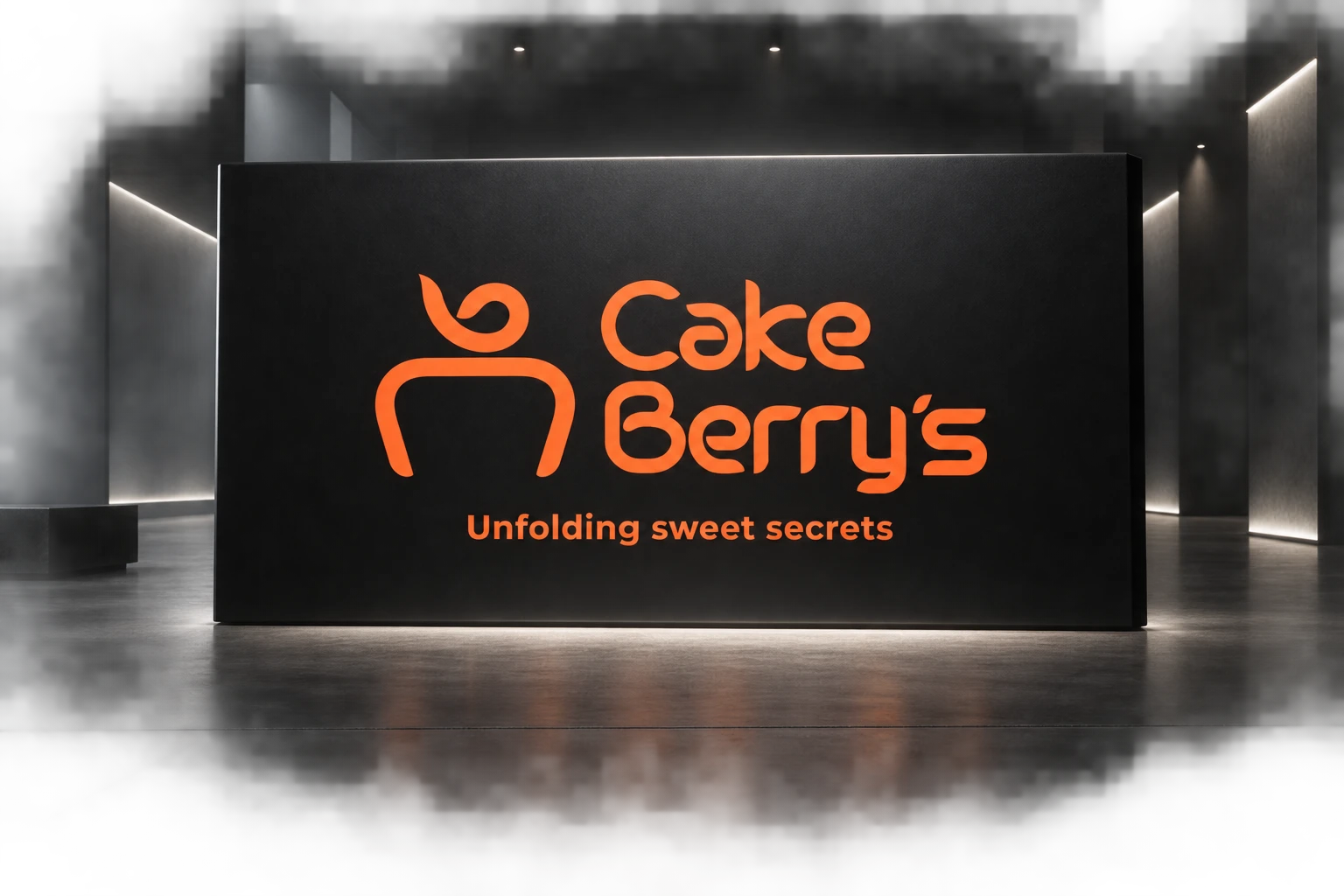 Cake Berry’s — outdoor campaign mockup